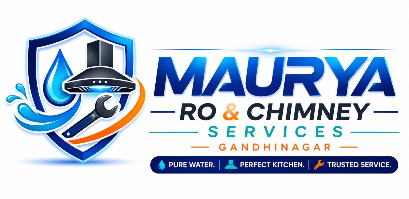 Maurya RO & Chimney Services Gandhinagar Logo