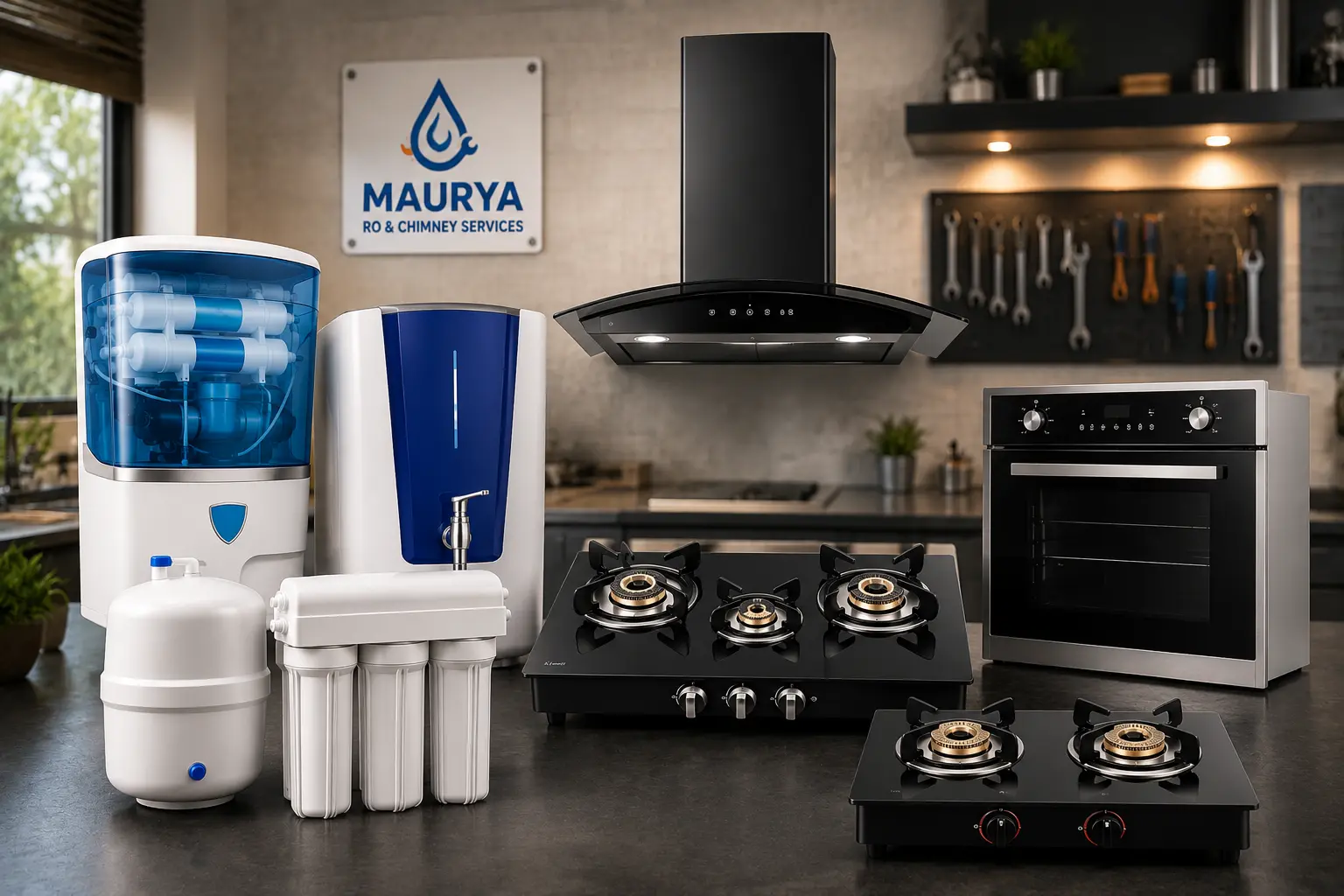 Maurya RO & Chimney Services Technician